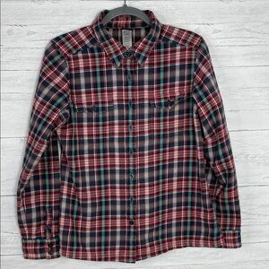 Patagonia Multicolor Plaid Women's Blouse